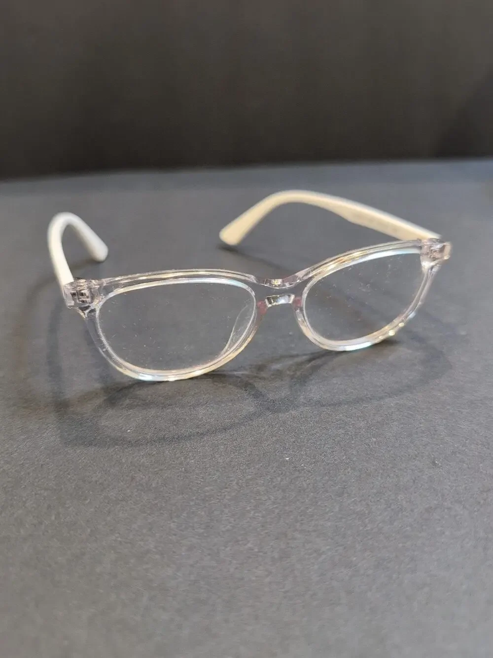 Puma Kids Glasses Frames PJ0022S 005 Clear White Round‎ Frames 47 15 130